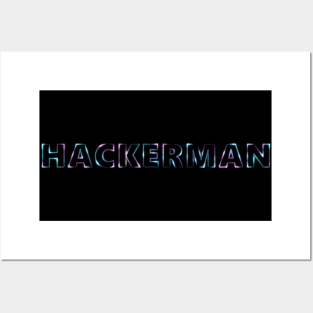 Hackerman Posters and Art